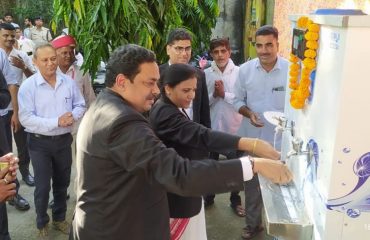 Inauguration of water KIOSK Machine