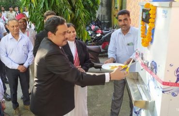 Inauguration of water KIOSK Machine