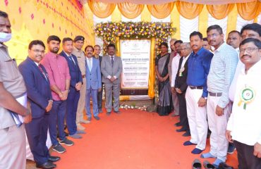 Foundation stone laid by Hon'ble Judges at Boath