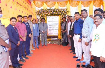 Foundation stone laid by Hon'ble Judges at Boath