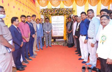 Foundation stone laid by Hon'ble Judges at Boath