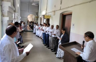 Oath taking at District Court, Cuttack during observation of Vigilance awareness week