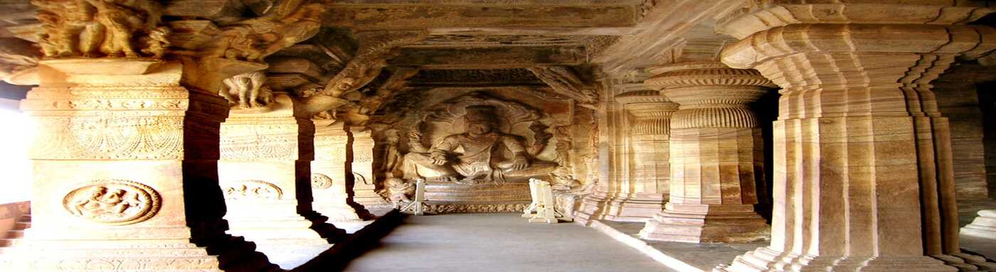 Badami Caves inside view