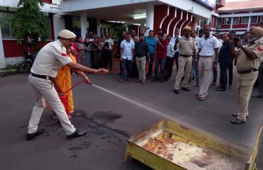 Fire First Aid Fire Fighting Programme at District Court Complex1