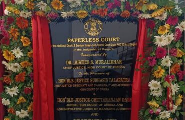Inauguration of Paperless Court ADJ-cum-Special Court under POCSO Act, Bargarh