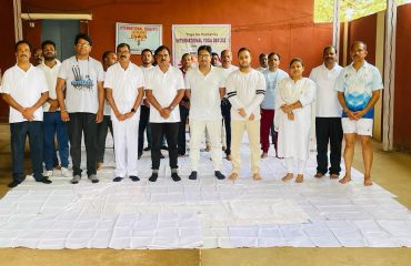 International Yoga Day at Civil Court Complex,Koraput