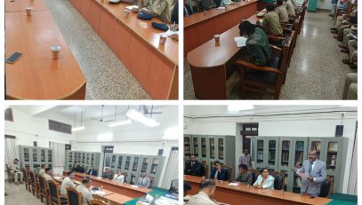 meeting with police