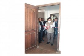 Justice LS Jamir inagurating e-Sewa Kendra at Peren District Court