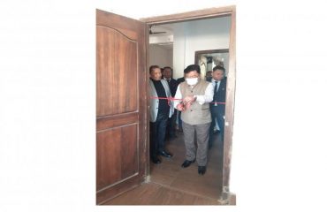 Justice LS Jamir inagurating e-Sewa Kendra at Peren District Court