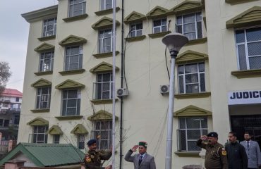 Flag Unfurling Ceremony on Republic Day 26 Jan 2024