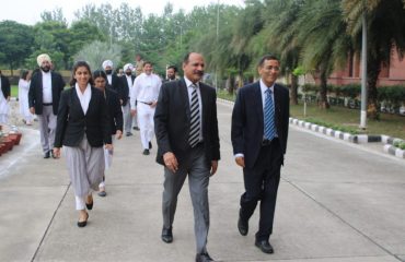 Visit of Hon'ble Administrative Judge