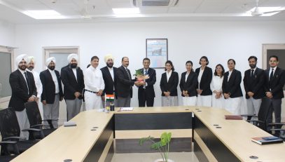 Visit of Hon'ble Administrate Judge