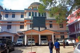 front view of district court complex dimapur
