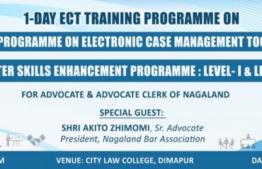 ecourt program on electronic case management tools & ICT for advocates and clerks