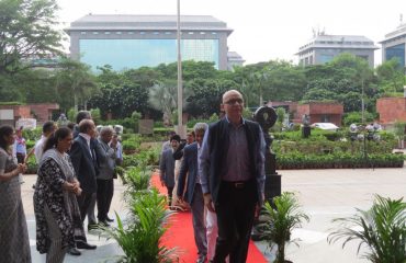 judges walking to court complex