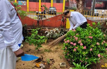 Observation of Swachh Bharat Diwas at Civil Courts Complex, Dhenkanal.