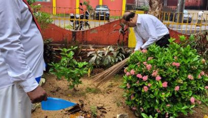 Observation of Swachh Bharat Diwas at Civil Courts Complex, Dhenkanal.