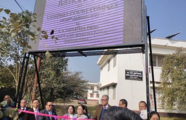 Justice Clock Inuaguration Lamphel Court Complex