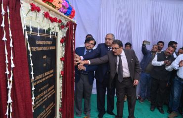 Foundation Stone of Transit House at Nayagarh