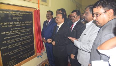 Inauguration of Additional Senior Civil Judge Court on 30-07-2023