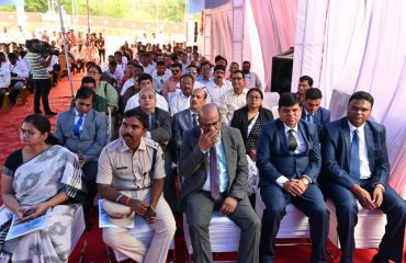 Judicial Officer at Inauguration of New Court Complex at Kesinga and MRampur