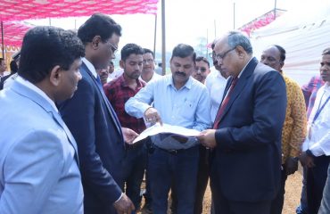 Foundation Stone of Civil Judge-Cum J.M.F.C. at Binka