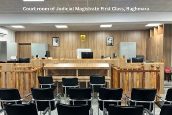 Court room of Judicial Magistrate First Class, Baghmara
