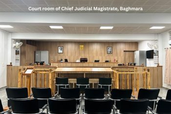 Court room of Chief Judicial Magistrate, Baghmara