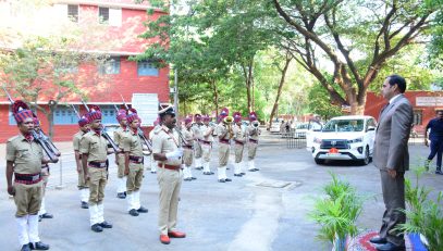 Honorable Sri Justice S G Pandit Visit