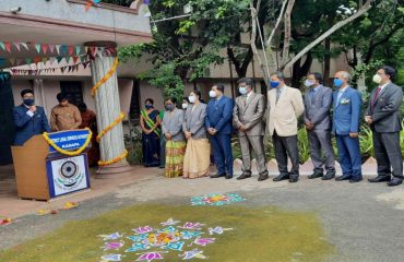 Flag Hoisting by Sri C.Purushottam Kumar, Prl. District Judge at Kadapa on 26.1.2021