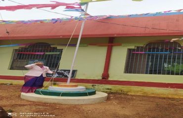 Lakkireddipalli Flag Hoisting