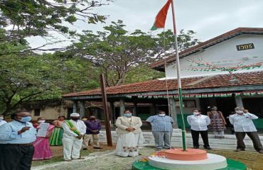 Nandalur Flag Hoisting