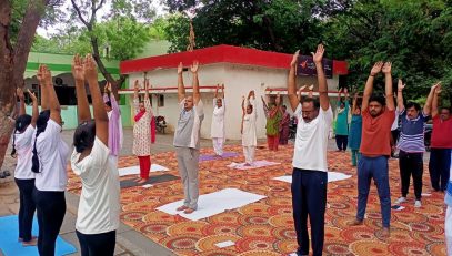 International Yoga Day Celebrations on 21.06.2023 in Kadapa District Court