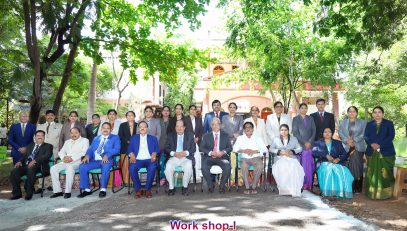 Group photo for Workshop-I