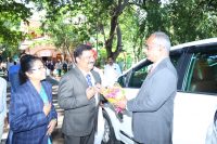 Welcoming Hon'ble Sri Justice K.Suresh Reddy garu
