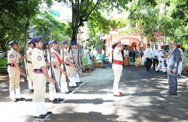 Guard of Honour to Hon'ble Administrative Judge