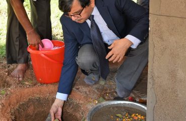 Foundation of new Court building at Bhanjanagar and Jaganatahprasasd