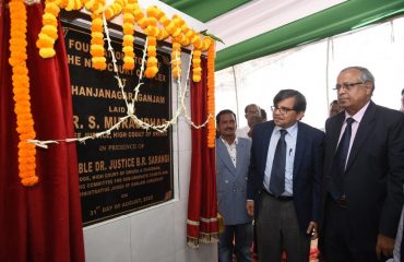 Foundation of new Court building at Bhanjanagar and Jaganatahprasasd