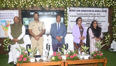 DISTRICT LEVEL CONSULTATION ON JUVENILE JUSTICE