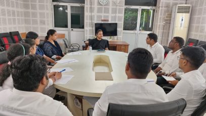 Staff training conducted by Registrar Civil Courts Berhampur.