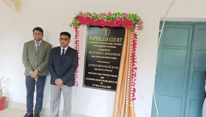 Inauguration of Paperless Court of District and Sessions Judge, Sambalpur Court on 03.07.2023