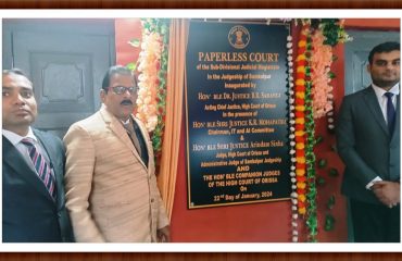 Inauguration of Phase VIII Paperless Courts
