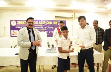 Participant-Drawing Competition at Puri