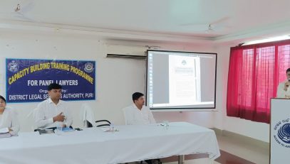 Capacity Building Training Programme for Panel Lawyers by D.L.S.A., Puri
