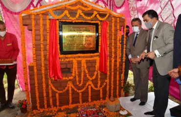 Foundation Stone Laying Ceremony of Judicial Court Complex Arki