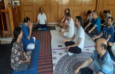 yoga day celebration solan