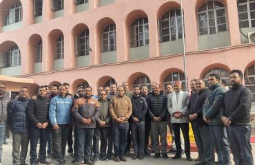 Celebrations 75th Republic Day at District Court Complex Mandi