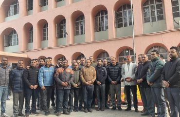 Celebrations 75th Republic Day at District Court Complex Mandi