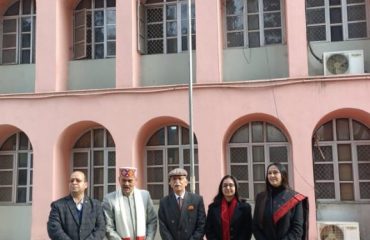 Celebrations 75th Republic Day at District Court Complex Mandi