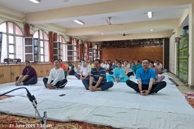 Celebration of International Yoga Day at Mandi
